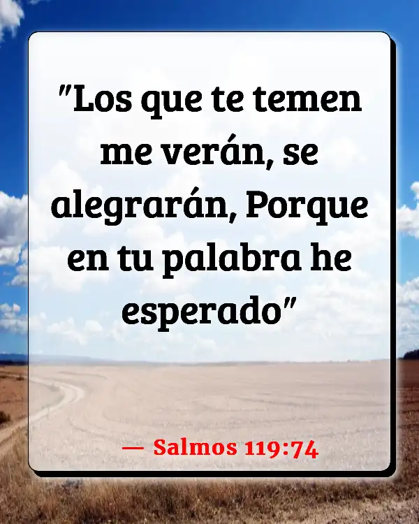 Versículos De La Biblia   	Familias mixtas  (Salmos 119:74)