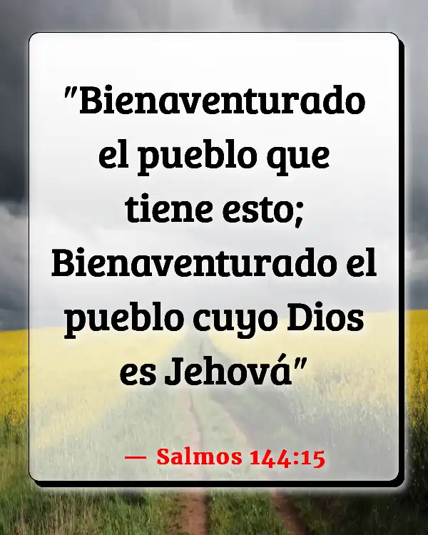 Versículos De La Biblia   	Ser feliz  (Salmos 144:15)