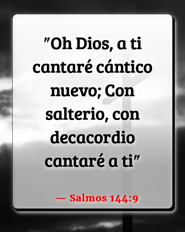 Versículos De La Biblia   	Jugar  (Salmos 144:9)