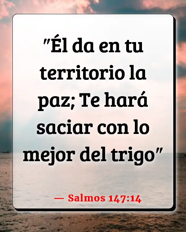 Versículos De La Biblia   	Límites  (Salmos 147:14)