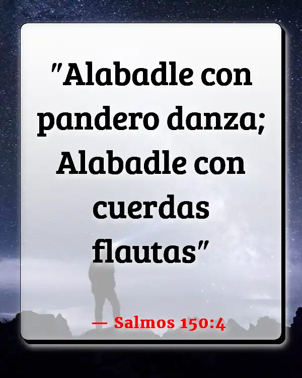 Versículos De La Biblia Bailando en la iglesia (Salmos 150:4)