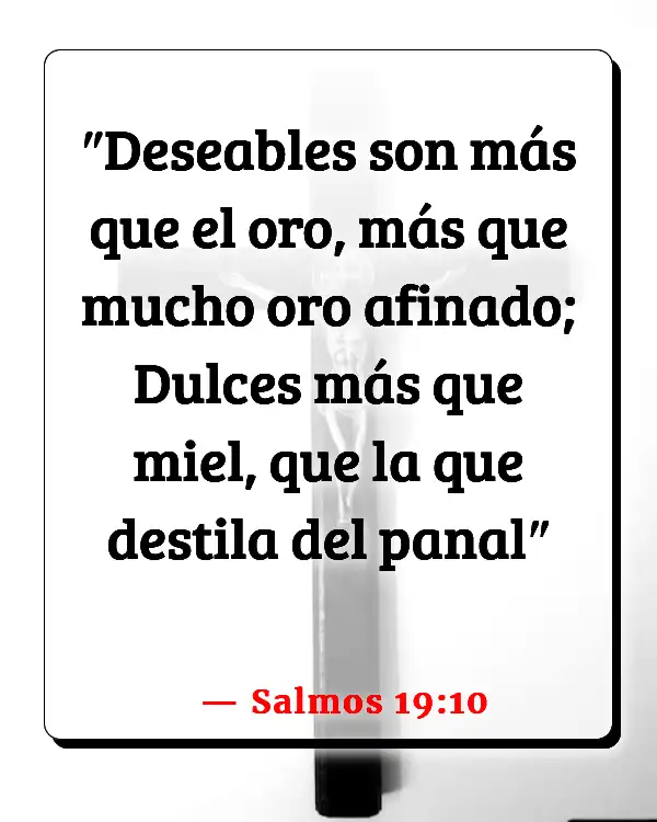 Versículos De La Biblia Días malos (Salmos 19:10)
