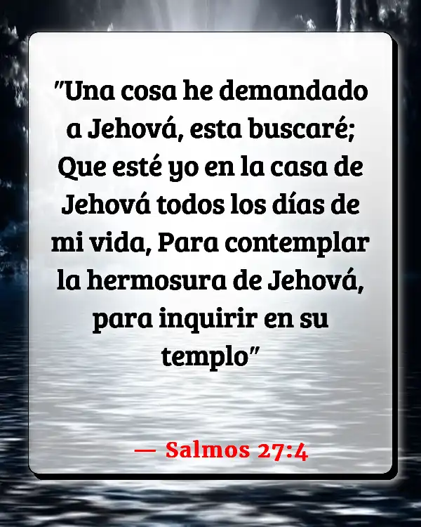 Versículos De La Biblia Acceso (Salmos 27:4)