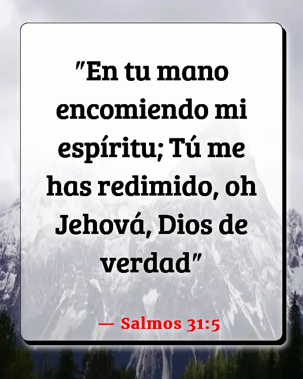 Versículos De La Biblia Comprometerse (Salmos 31:5)