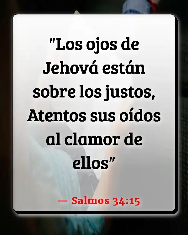 Versículos De La Biblia Orejas (Salmos 34:15)