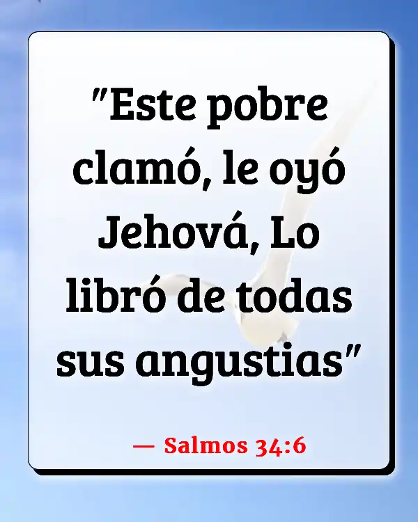 Versículos De La Biblia Gente pobre (Salmos 34:6)