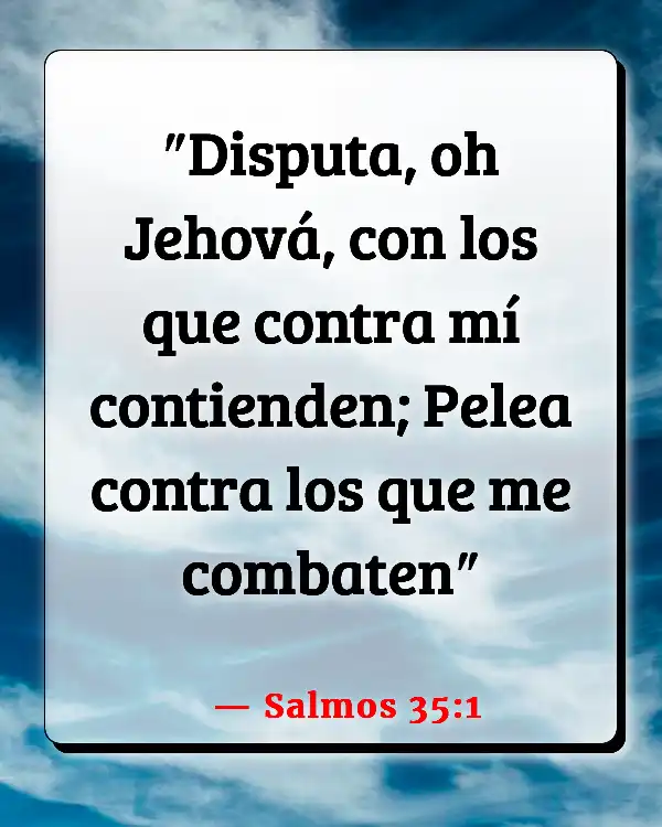 Versículos De La Biblia   	Batalla  (Salmos 35:1)