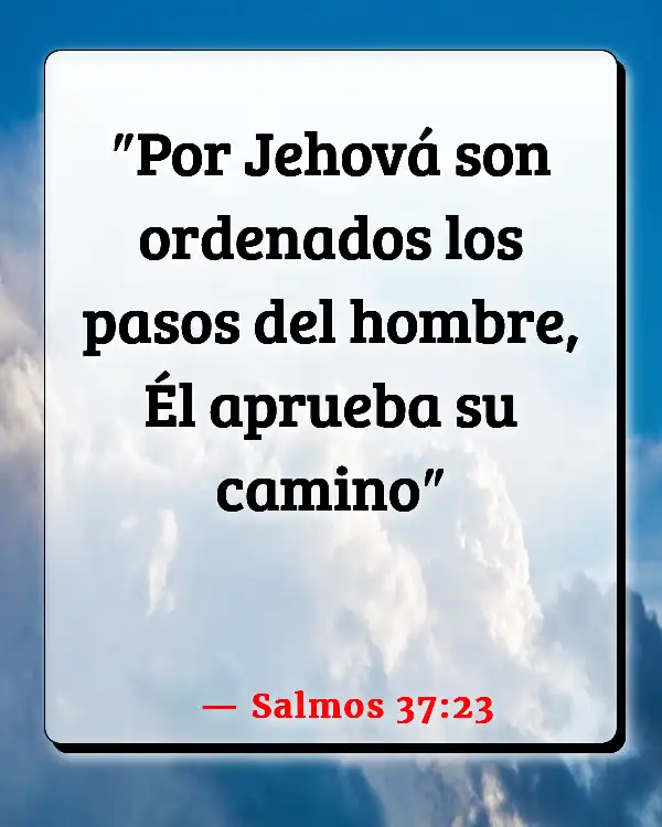 Versículos De La Biblia Camino (Salmos 37:23)