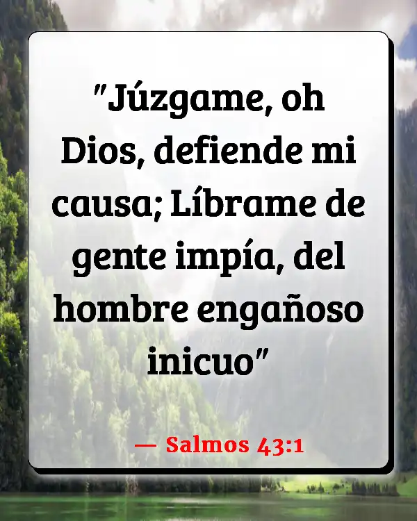 Versículos De La Biblia Policía (Salmos 43:1)