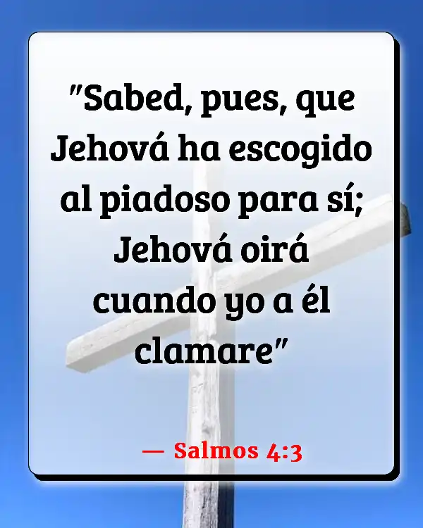 Versículos De La Biblia Salmos 23 (Salmos 4:3)