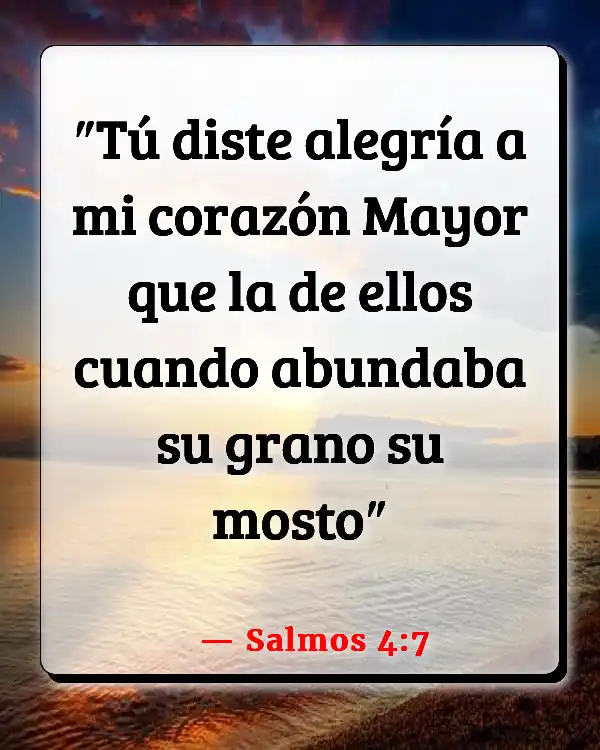 Versículos De La Biblia Alegría (Salmos 4:7)
