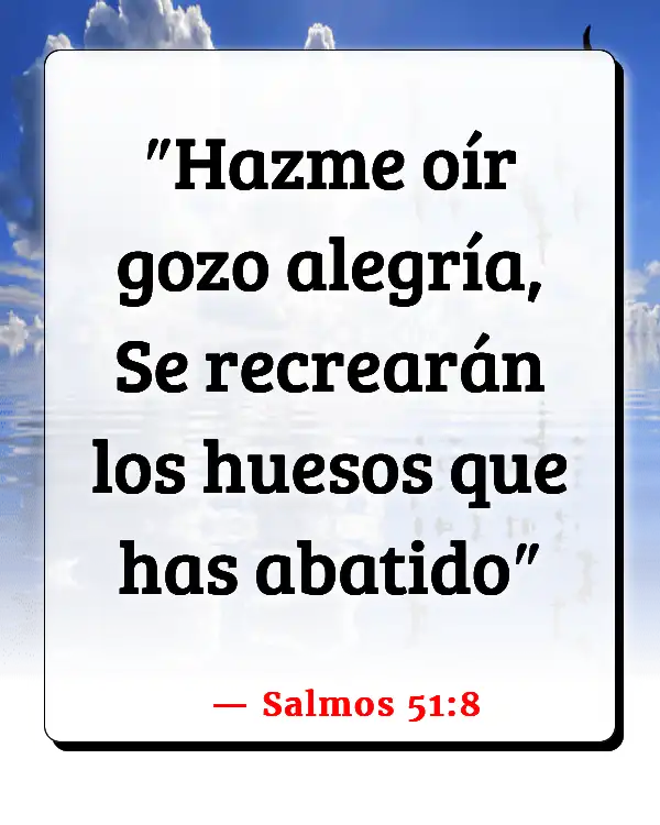 Versículos De La Biblia   	Embarazo fuera del matrimonio  (Salmos 51:8)