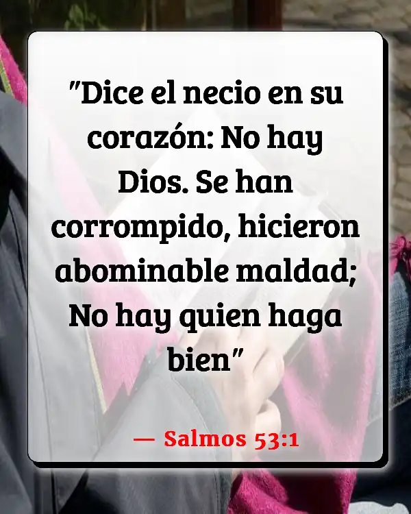 Versículos De La Biblia Ateo (Salmos 53:1)