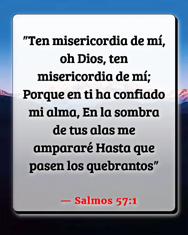 Versículos De La Biblia   	Manzana  (Salmos 57:1)