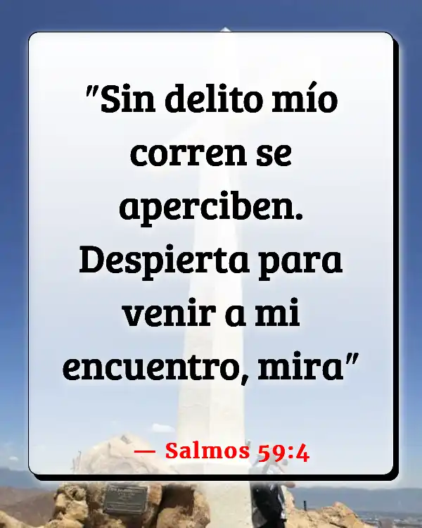 Versículos De La Biblia Despierto (Salmos 59:4)