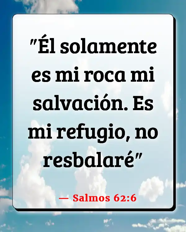 Versículos De La Biblia Roca (Salmos 62:6)