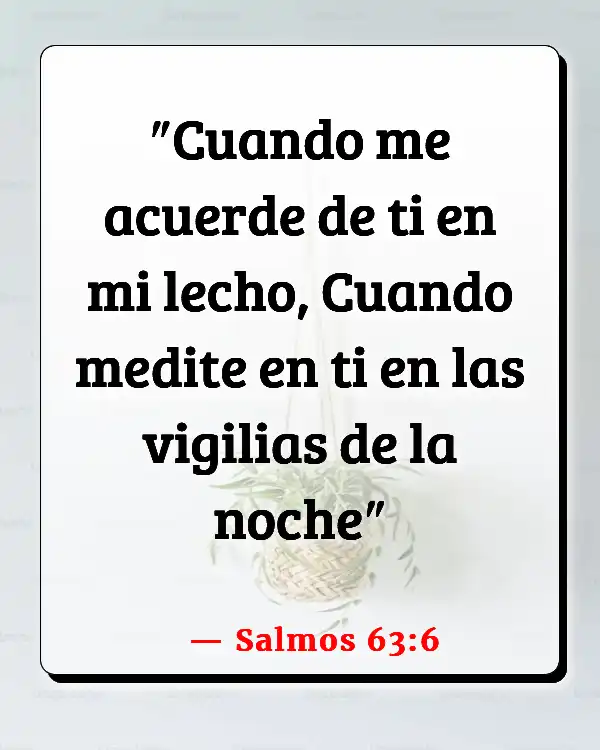 Versículos De La Biblia Meditando (Salmos 63:6)
