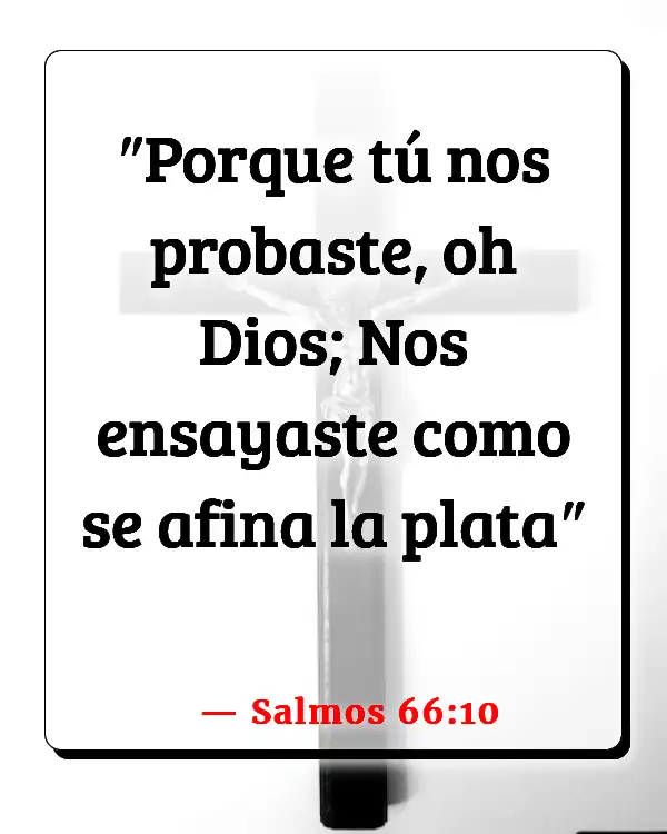 Versículos De La Biblia Vencer la tentación (Salmos 66:10)