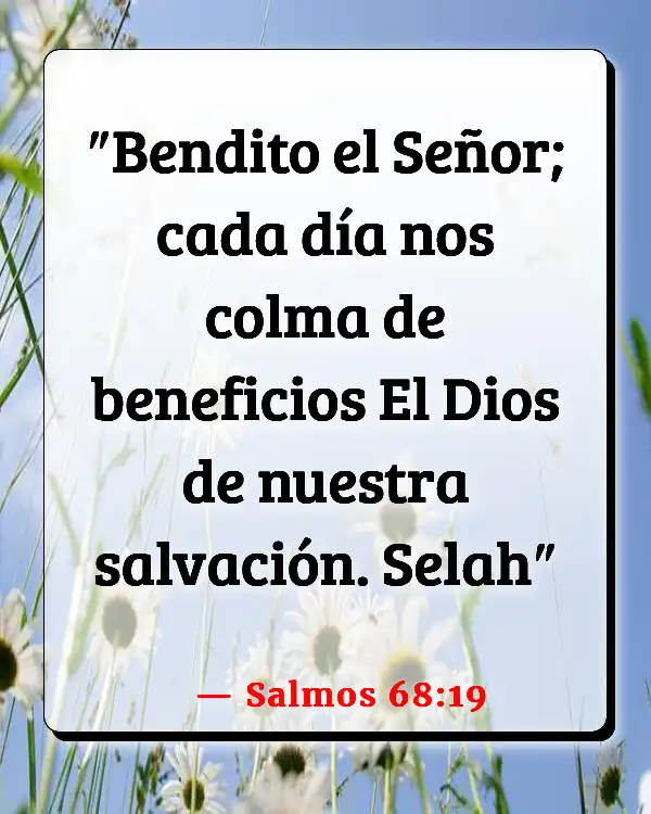 Versículos De La Biblia Depresión (Salmos 68:19)