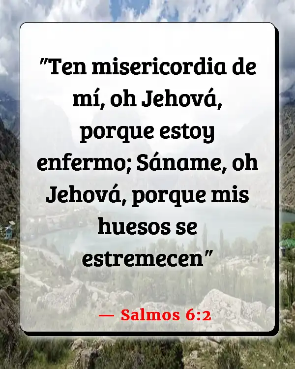 Versículos De La Biblia Dolor personal (Salmos 6:2)