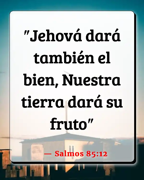 Versículos De La Biblia Patriotismo (Salmos 85:12)