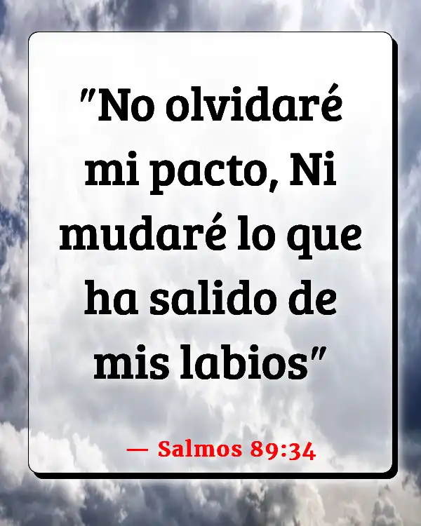 Versículos De La Biblia   	Promesas  (Salmos 89:34)