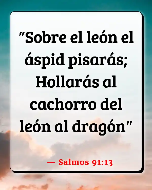 Versículos De La Biblia Basalisco (Salmos 91:13)