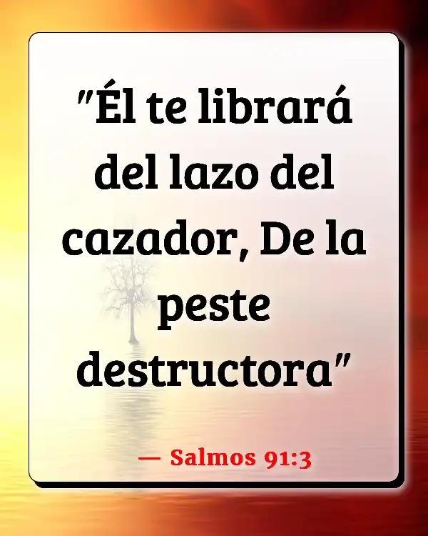 Versículos De La Biblia Pestilencia (Salmos 91:3)
