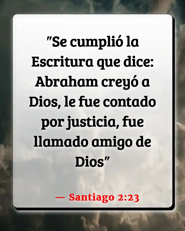 Versículos De La Biblia Abrahán (Santiago 2:23)