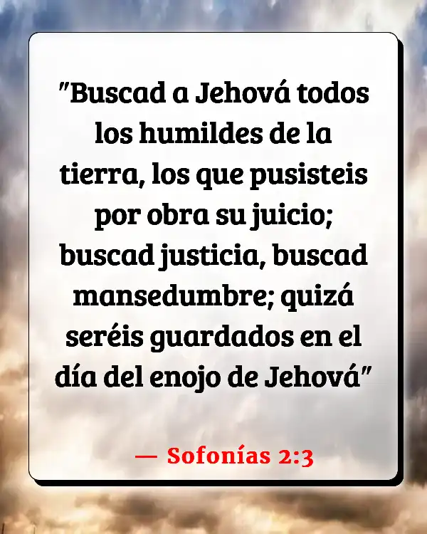 Versículos De La Biblia Humildad (Sofonías 2:3)