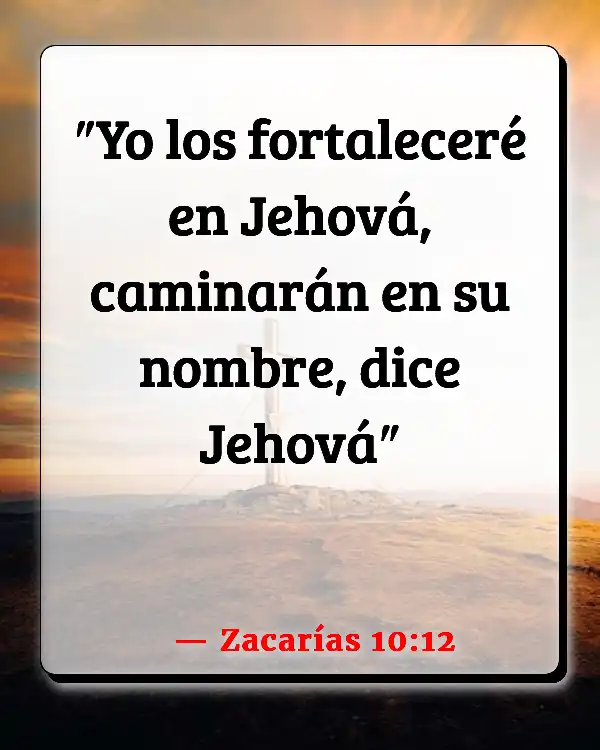 Versículos De La Biblia   	82 Versículos De La Biblia Hacer ejercicio  (Zacarías 10:12)