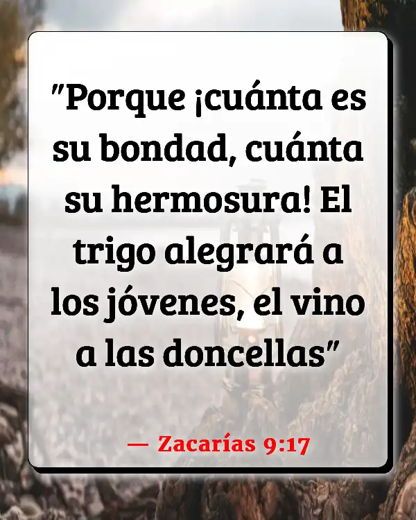 Versículos De La Biblia   	Ángeles de la belleza  (Zacarías 9:17)