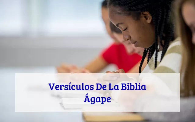 Versículos De La Biblia Ágape