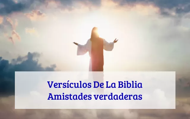 Versículos De La Biblia Amistades verdaderas