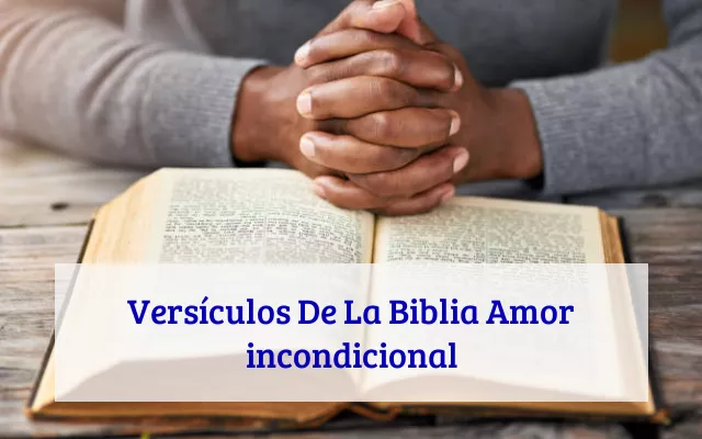Versículos De La Biblia Amor incondicional