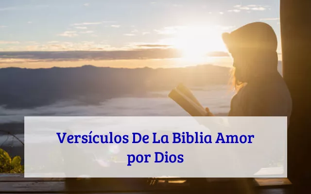 Versículos De La Biblia Amor por Dios
