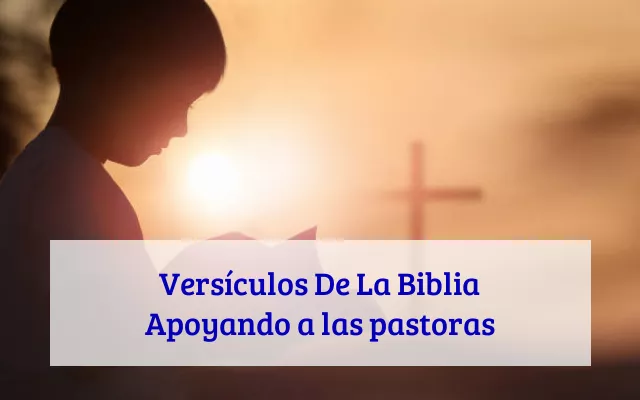 Versículos De La Biblia Apoyando a las pastoras