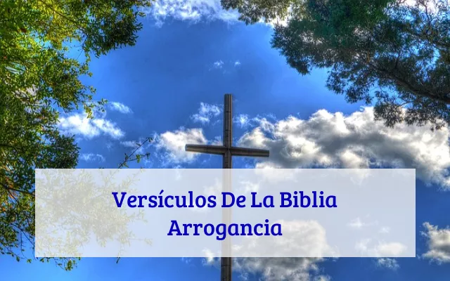 Versículos De La Biblia Arrogancia