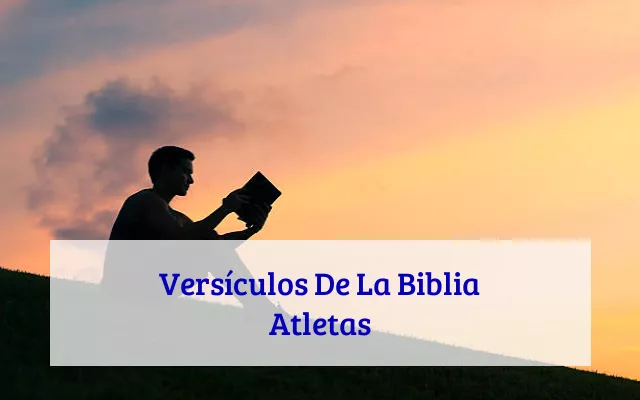 Versículos De La Biblia Atletas