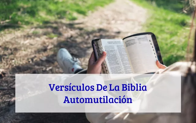 Versículos De La Biblia Automutilación