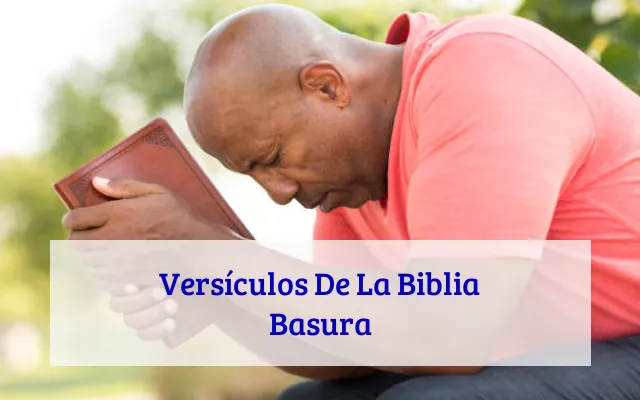 Versículos De La Biblia Basura