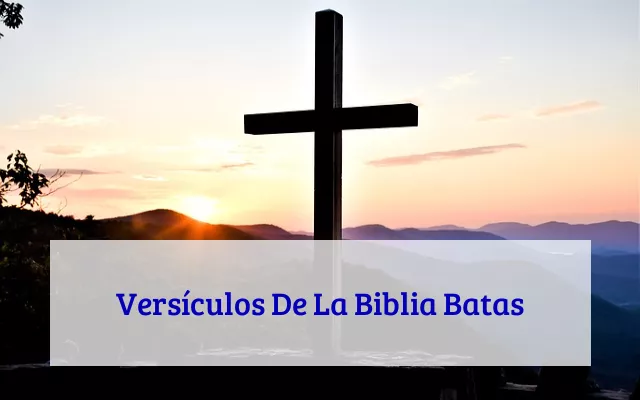 Versículos De La Biblia Batas