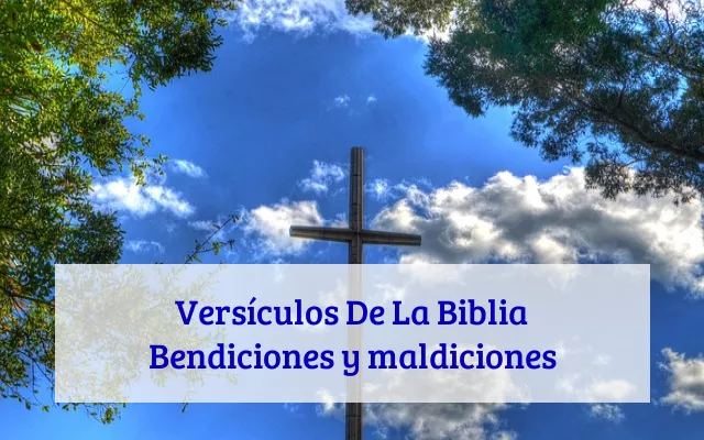 Versículos De La Biblia Bendiciones y maldiciones