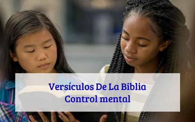 Versículos De La Biblia Control mental