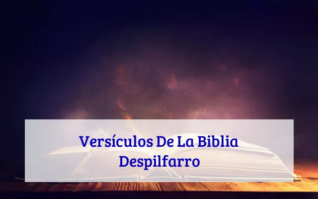 Versículos De La Biblia Despilfarro