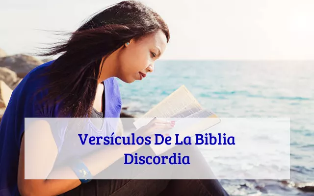 Versículos De La Biblia Discordia