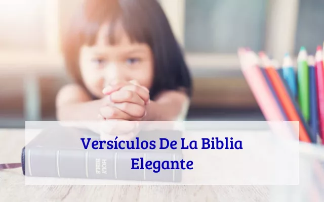 Versículos De La Biblia Elegante