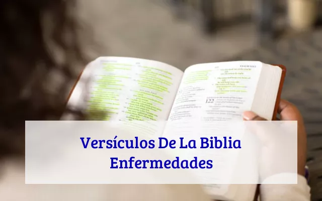 Versículos De La Biblia Enfermedades