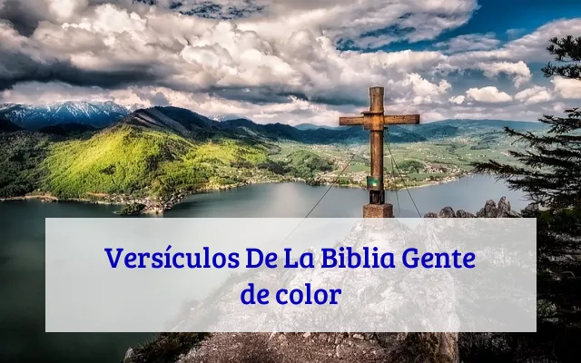 Versículos De La Biblia Gente de color