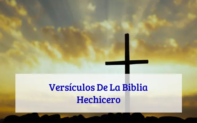 Versículos De La Biblia Hechicero